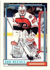 1992-93 Topps #40 Ron Hextall Quebec Nordiques