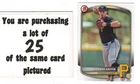 x25 Konnor Griffin 2025 Bowman Draft #102 Rookie Card RC lot/set Pirates MLB #1!