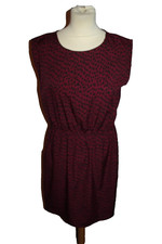 ROBE FLUIDE FEMME °°°  LIGNE A SUIVRE   °°°  SS MANCHES . TAILLE 40