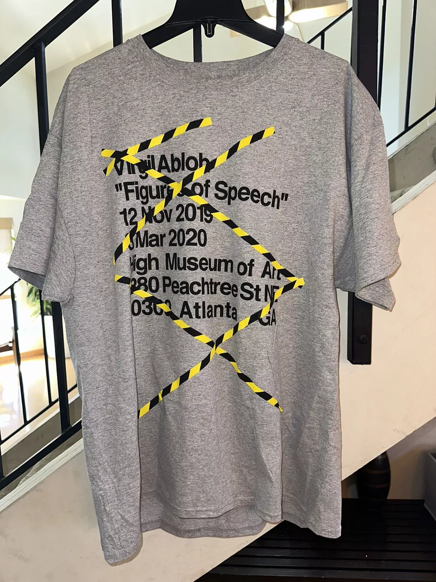 OFF-WHITE Designer Virgil Abloh FIGURES OF SPEECH T-Shirt Atlanta High  Museum XL