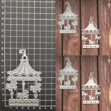 Carousel Craft Metal Cutting Dies Card Scrapbooking Blade Punch DIY Mold Stencis