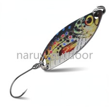 FOREST Mebius Type1 1.2g Trout Spoon – Made In Japan, Barbless Hook