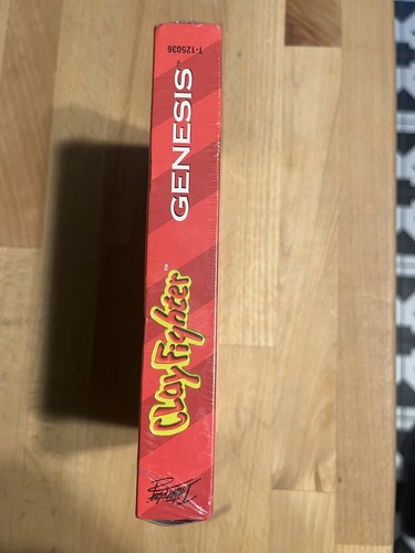 CLAY FIGHTER (Sega Genesis) - Cardboard Variant - New & Factory Sealed - Picture 3 of 5