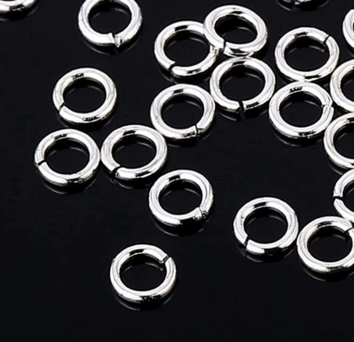 Sterling silver jump rings for deals charms
