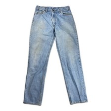 VINTAGE LEVIS 506 0215 ORANGE TAB DENIM JEANS 70S 80S MADE IN USA 34x34 (32x32)