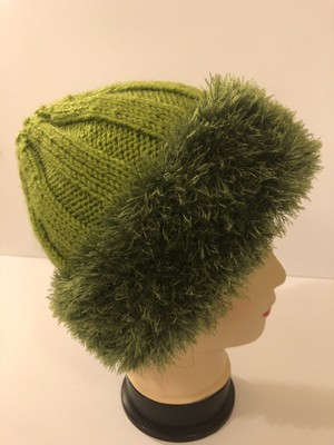 fur trimmed hats ladies