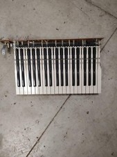 Vintage Organ Keys 37 Note 3 Octave Set MAKE OFFER Measures 24in x 14in