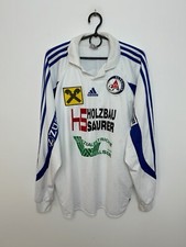 SV REUTTE 2003/2004 MATCH WORN FOOTBALL LONG SLEEVE #8 ADIDAS SHIRT JERSEY SZ L