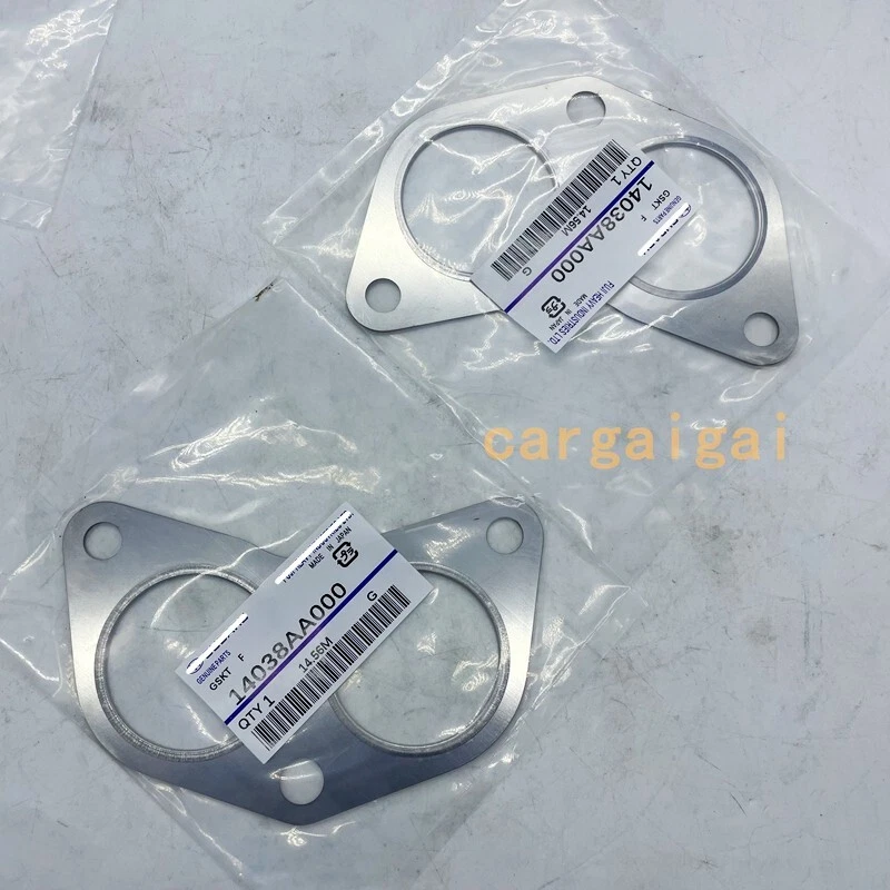 Fits for SUBARU EXHAUST MANIFOLD GASKET KIT UP & DOWN PIPE TURBO WRX XT STI GT Foto 4 de 4