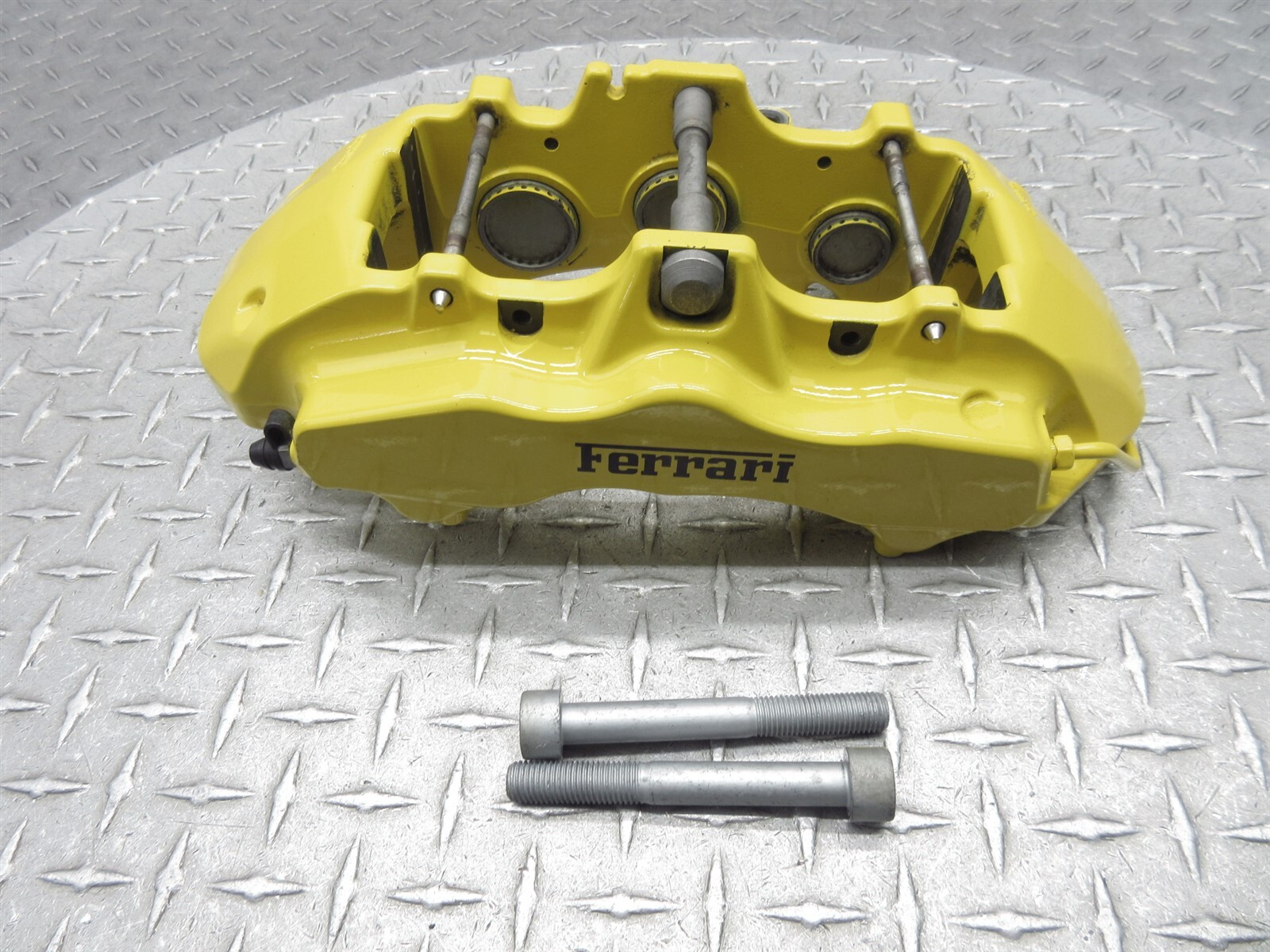 2008 Ferrari F430 Spider 228030 Front LH Left CCM Carbon Ceramic Brake Caliper