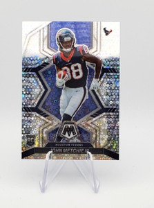 2022 Panini Mosaic Disco Prizm #317 John Metchie III Rookie RC