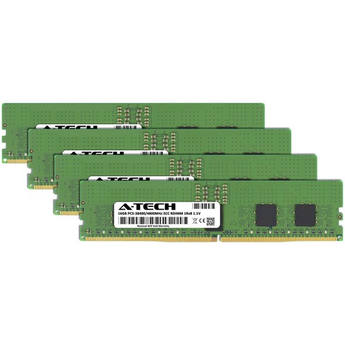 64GB 4x16GB PC5-4800 RDIMM ASRock GENOAD8HM3 SPC741D8HM3 Memory RAM - Picture 2 of 3
