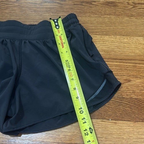Lululemon Hotty Hot Short II Long 4" Black Size 6 Tall - 第 12/13 張圖片