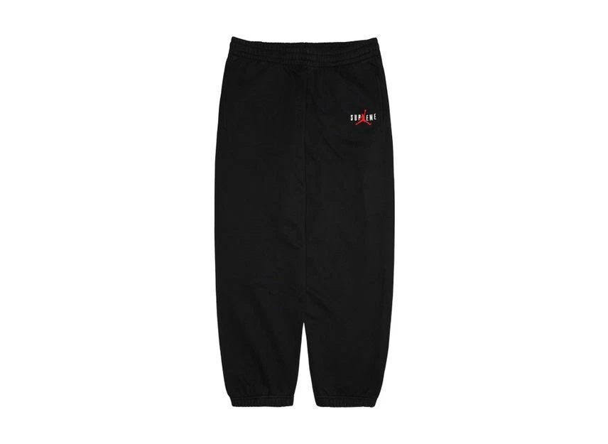 Pantalon de survêtement noir Supreme Jordan