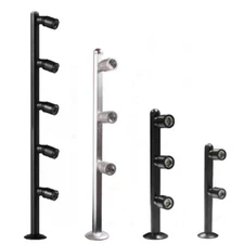 Dimmable LED Pole Light Fixture Display Cabinet Desk Showcase Lamp Jewelry Store