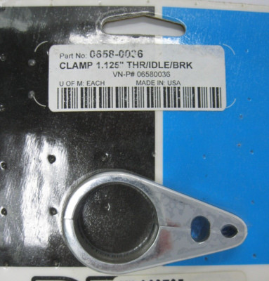 Drag Specialties 1.125" Throttle/Idle/Brake Cable Clamp 362785 | eBay