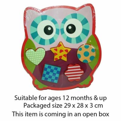 Eule Holzform Puzzle Puzzle Baby Kinder Mathematik Spielzeug Logik Lernen Pädagogisch