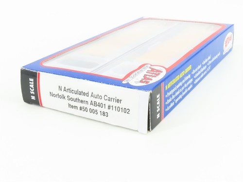 N Scale Atlas 50005183 NS Norfolk Southern Articulated Auto Carrier #110102 - Picture 7 of 7