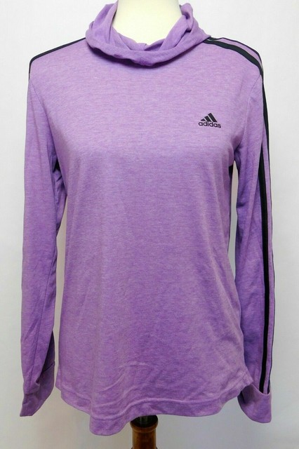 adidas purple hoodie women's