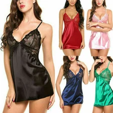 ON SALE!! Sexy Lingerie Lace Underwear Sleepwear Bodysuit Dress Babydoll Pajamas