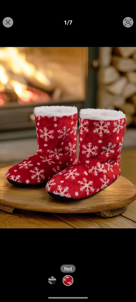 Zapatillas térmicas para mujer invierno interior hogar dibujos animados influencer pantuflas pareja Foto 4 de 4