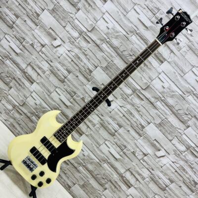 EDWARDS ESP SG エドワーズ LUNASEA Jモデル ベース Edwards By Esp Luna Sea J Model SG White Electric Bass