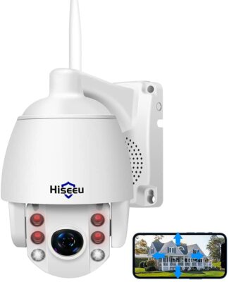 Wireless Security Camera Outdoor 3MP HD PTZ Camera System New!!
