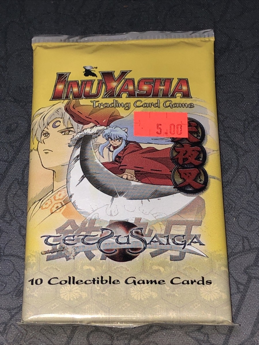 inuyasha tetsusaiga booster box Juego de cartas coleccionables Saisei 12 Packs : Juguetes y Juegos and AP cards InuYasha Tetsusaiga Booster Pack CCG
