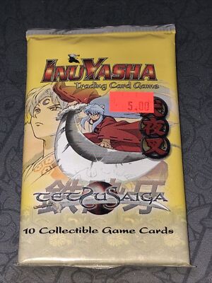 inuyasha tetsusaiga booster box InuYasha Trading Card Game Saisei Booster Box 12 Packs : Toys & Games main image 1