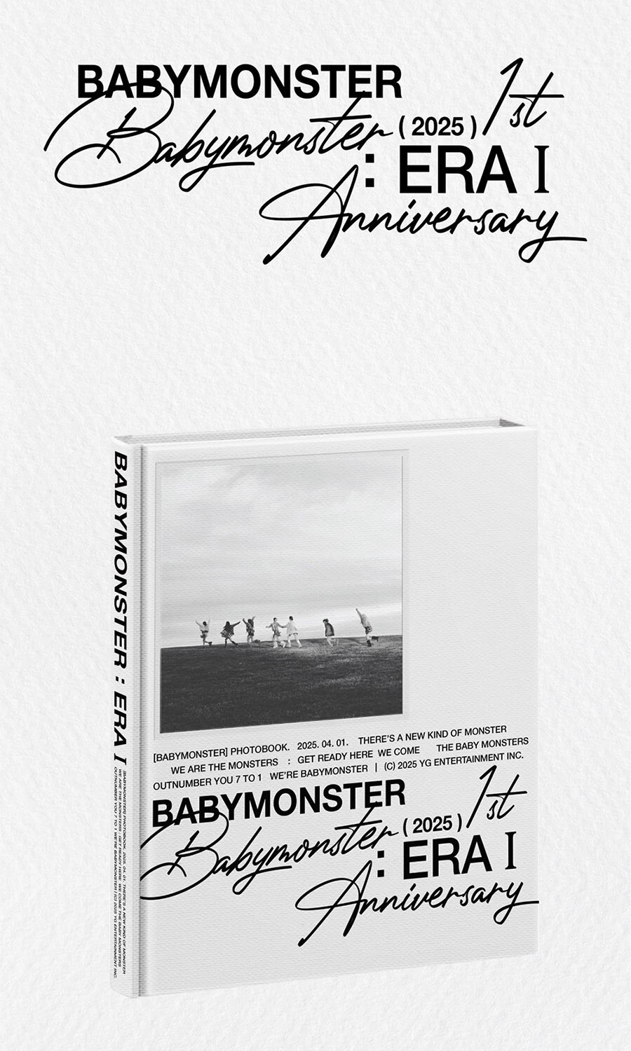 BABYMONSTER : ERA I 1ST ANNIVERSARY PHOTOBOOK /P.Book+7 Card+7
