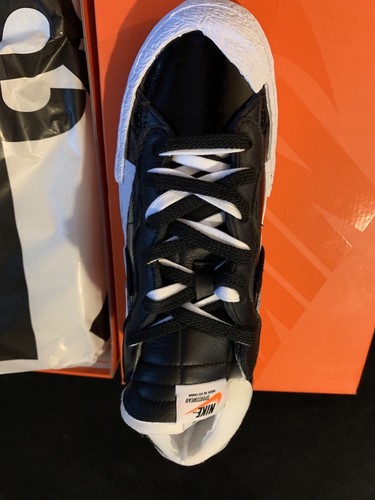 Nike Blazer Low x Sacai Black 2022 - Picture 5 of 6