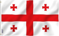 Anley Fly Breeze 3x5 Feet Georgia Flag - Republic of Georgia Flags Polyester