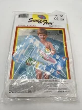 Sun & Fun Pool Float Style# 10132 - 76cm X 53cm 30” X 21"