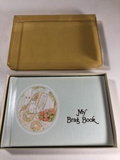 Gibson Cat Grandmothers Brag Book Vintage 1977 Baby Photo Album Unused Snapshot