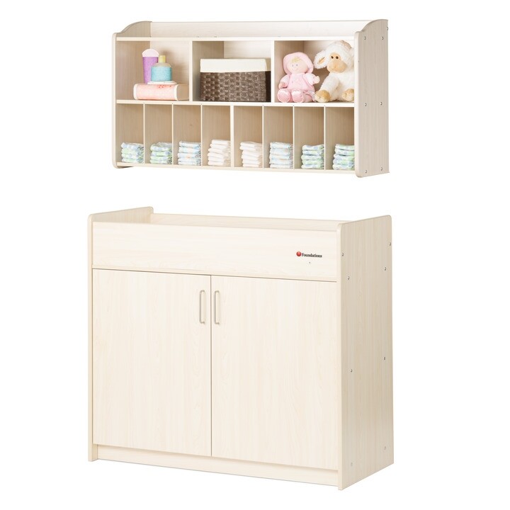 changing table and hutch