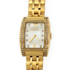 Ebel Tawara Diamond MOP 18k Yellow Gold Ladie...