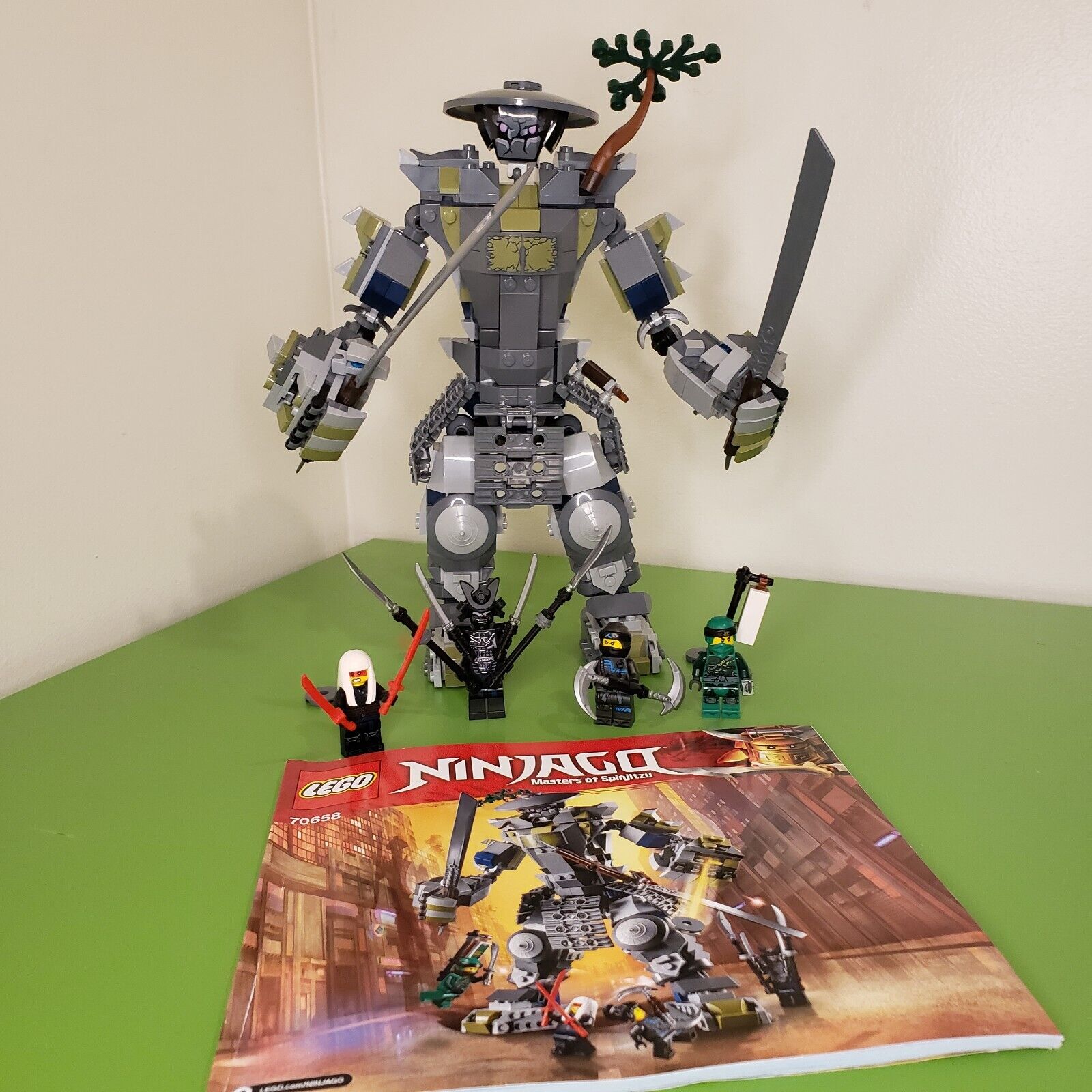 LEGO NINJAGO: Oni Titan (70658) Complete CLEAN W/ Minifigs & Inst. No box