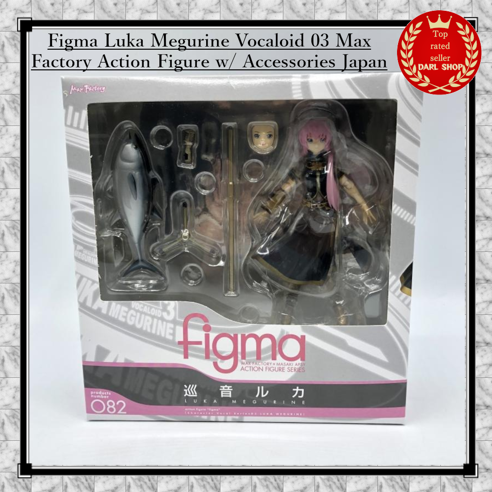 Figma Luka Megurine Vocaloid 03 Max Factory Action Figure w