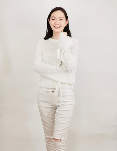 Yemak Women's Long Bell Sleeve with Bow Ties Waffle Knit Sweater Pullover MK8214 - 第 7/13 張圖片