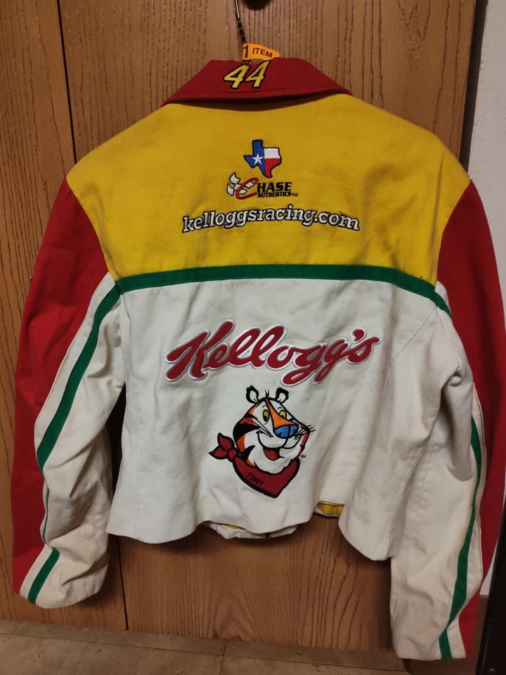Terry Labonte #5 Kelloggs Corn Flakes Racing Jacket Womens Extra Large Nascar  - Image 3 of 4
