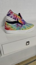 Fila Tie Dye Slip On Size 5 Kids Multicolor