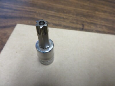 SNAP ON TOOL SAFETY TORX # T-50 BIT SOCKET 3/8 DRIVE # FTX850E NEW BIT