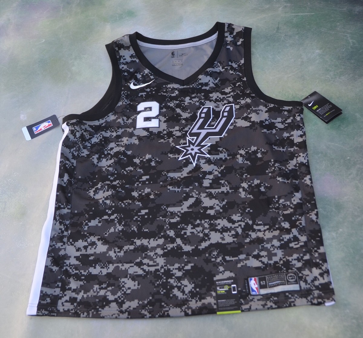 Nike NBA Spurs Leonard #2 ユニフォーム Nike NBA San Antonio Spurs Kawhi Leonard #2 Jersey Size 52. | eBay