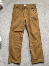 Lee 101 70  s Carpenter Tuff Duck Workwear Pants size 30 32x29.5 