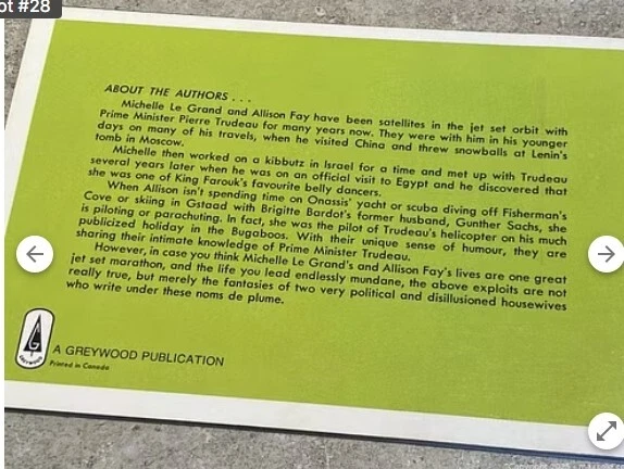 Libro Pierre Trudeau - Nunca te prometo un jardín de rosas de Le Grand & Fay 1972 Foto 2 de 3