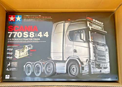 Tamiya RC 56371 Scania 770 S 8x4/4 1:14 RC Truck Assembly Kit - Picture 11 of 11