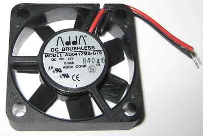 LOT (10 units) Adda AD0412MS-G70 40 mm x 10 mm fan - 12 V DC - 5.7 CFM  