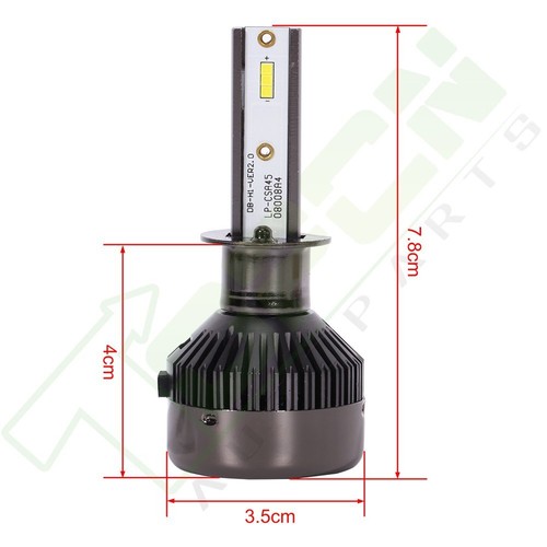 LED Headlights Kit White H1 1000W 150000LM 6000K Bulb High Low Beam - Picture 10 of 10