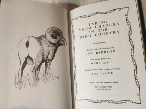 TAKING CHANCES COUNTRY Jim Rikhoff AMWELL PRESS Signed Limited Edition HUNTING - Picture 6 of 9