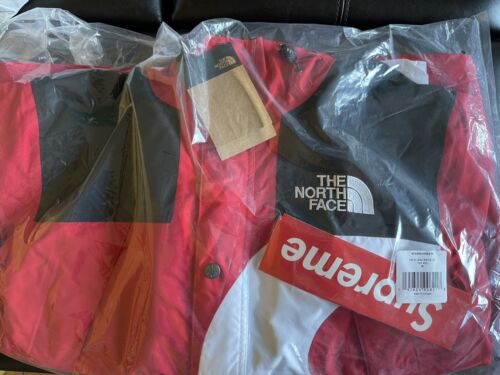 Supreme The North Face S Logo Mountain Jacket Red Size Medium